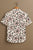 Pink Flower Printed Half Sleeve Shirt